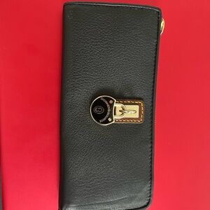 Dooney & Bourke Black Leather Wallet